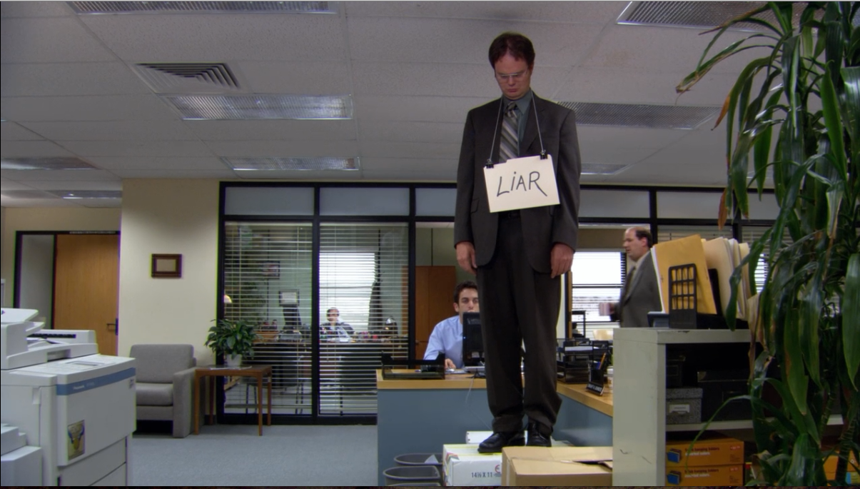 Pre employment background check liar