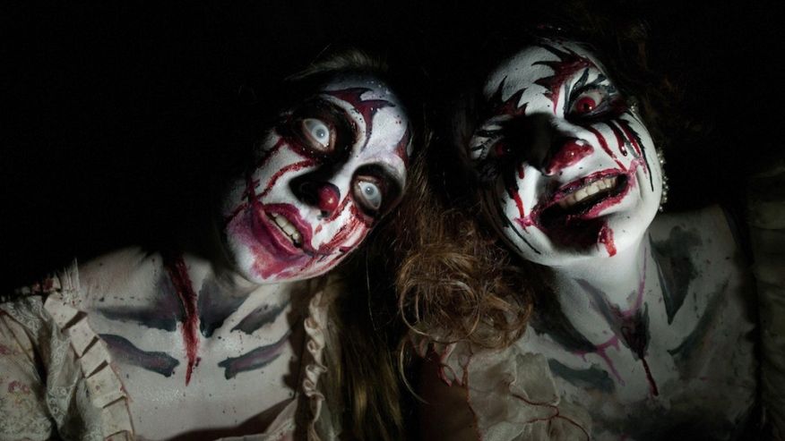 clowns, haunted houses, scary, background check, background screening,